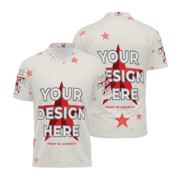 3D US Style Men's Jersey · Mesh Fabric
