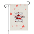 Double-Sided Printed Garden Flag (28*40inch) · White Linen