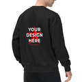 Heat Transfer Print Crewneck Sweatshirt - Back Print 380g · Cotton