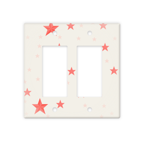 Double Gang Switch Plate · PC Material