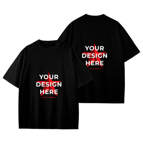Kids Heat Transfer Printed T-Shirt Double Sided 180g · Cotton
