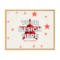 Horizontal Floating Framed Decor Canvas 5:4 · Polyester