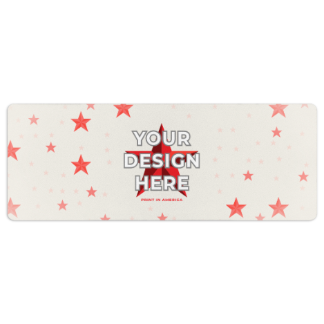 Flat-Edged Mouse Pad (12*31 inch) · Polyester
