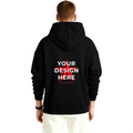 Hooded Sweatshirt - Back Print 380g · Cotton