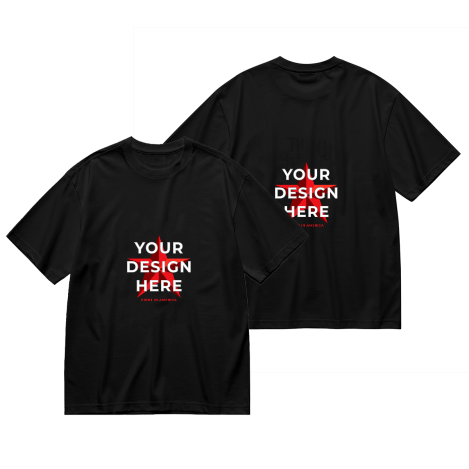 Color T-Shirt - Double Sided (DTF) 180GSM · Cotton