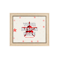 Horizontal Casetta Framed Decorative Art 5:4 · Polyester