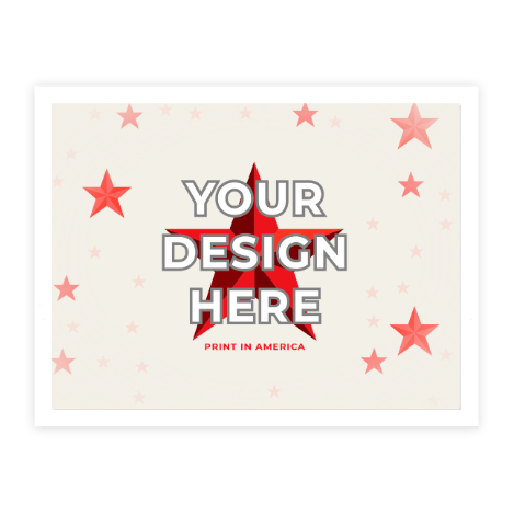 Horizontal Modern Framed Decor Canvas 4:3 · Polyester