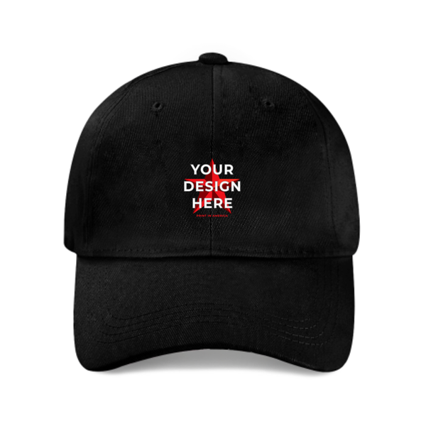 MaoQing Fabric Baseball Cap (DTF) · Polyester