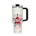 1st Gen 40oz Large Capacity Handled Car Tumbler - Black · 304 Stainless Steel