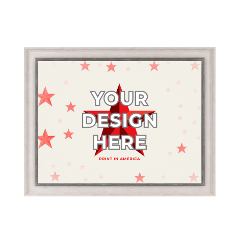 Horizontal Casetta Framed Decorative Art 4:3 · Polyester