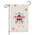 Garden Flag (12x18inch) · White Linen