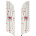 Double-Sided Printed Feather Flag(Multiple Sizes) · Polyester