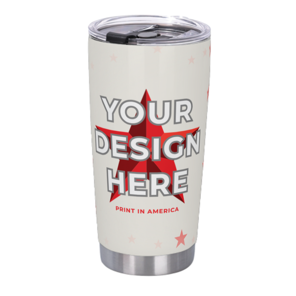 20oz Insulated Tumbler with Flip Lid -Straw · 304 Stainless Steel