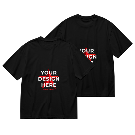 200g Men's Double-Sided Heat Transfer Print T-Shirt · Cotton