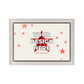 Horizontal Casetta Framed Decorative Print 3:2 · Polyester